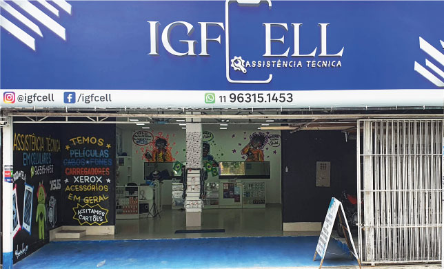 Fachada Loja IGFCELL Fachada Loja IGFCELL